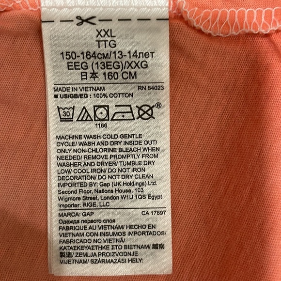 GAP kids. Girls Tee. Size XXL (14-16) - Picture 5 of 6